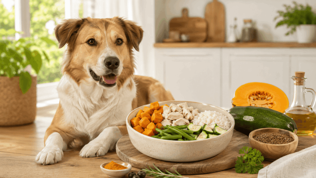 Alimentación para perros con leishmania