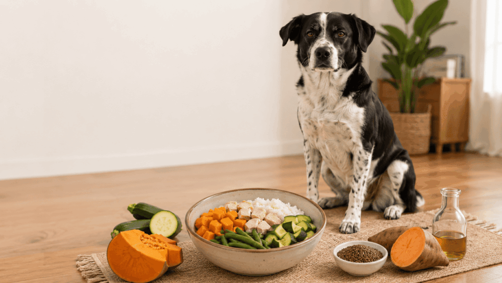 Alimentación para perros con leishmania